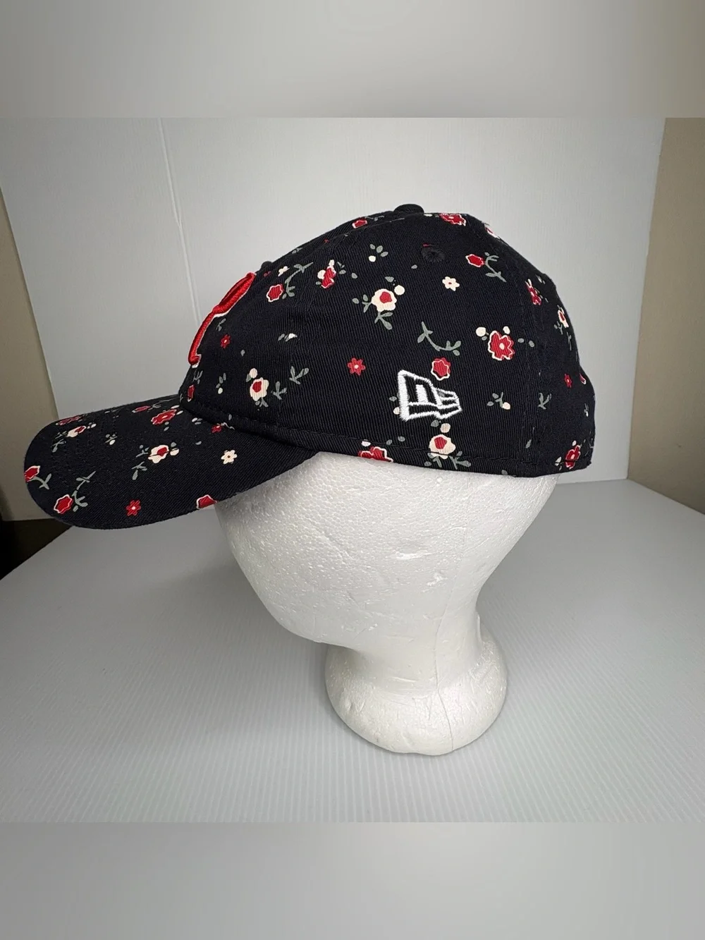 Tacoma Rainiers Baseball MiLB Youth Floral Navy Baseball Hat Casual Adjustable